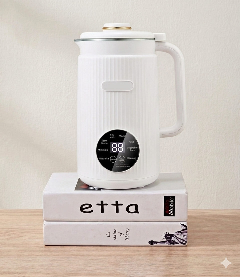 Premium Soy & Nut Milk Maker – Smart Heating Blender