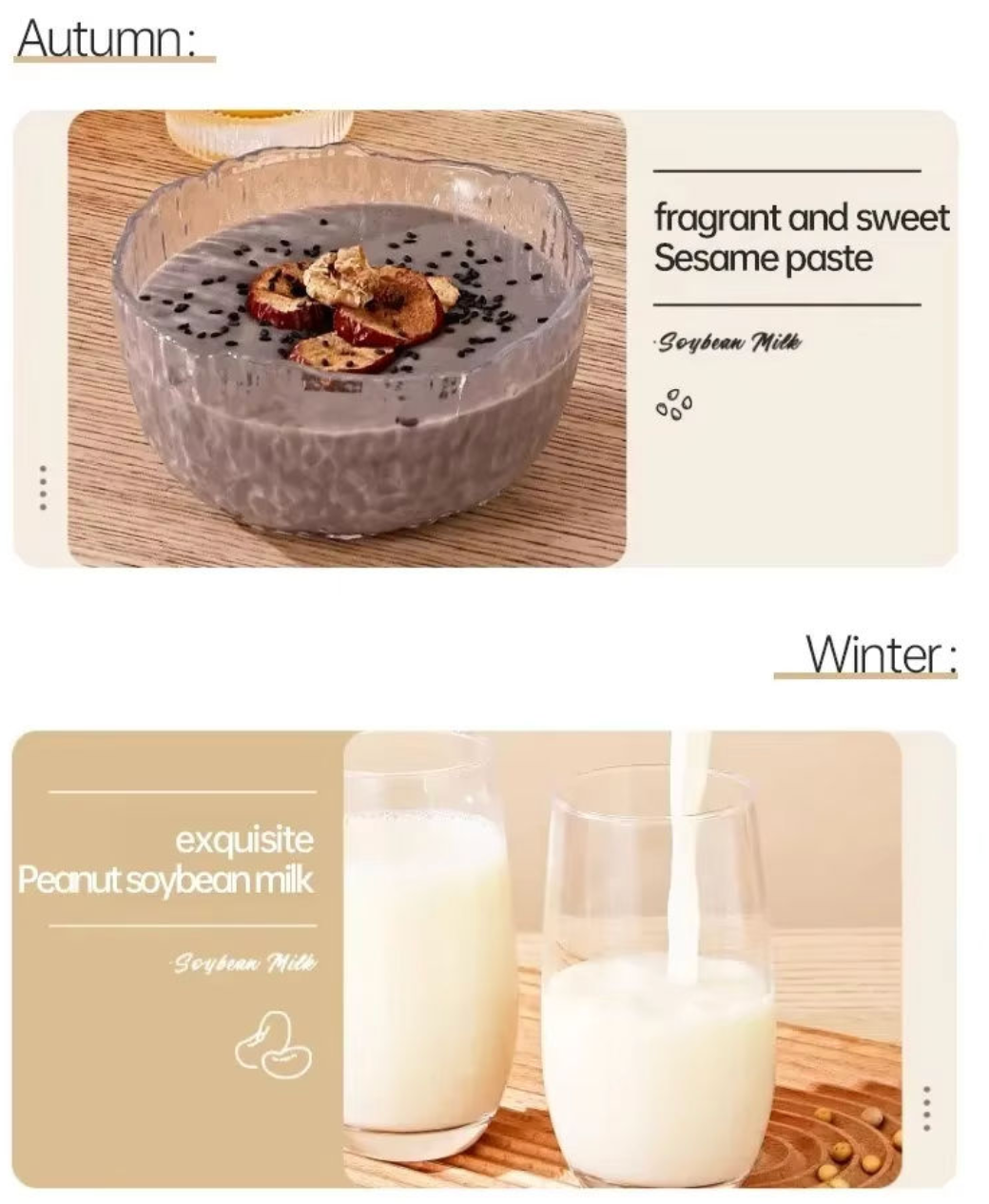 Premium Soy & Nut Milk Maker – Smart Heating Blender