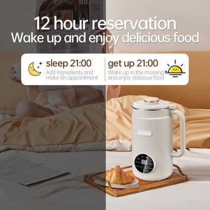 Premium Soy & Nut Milk Maker – Smart Heating Blender